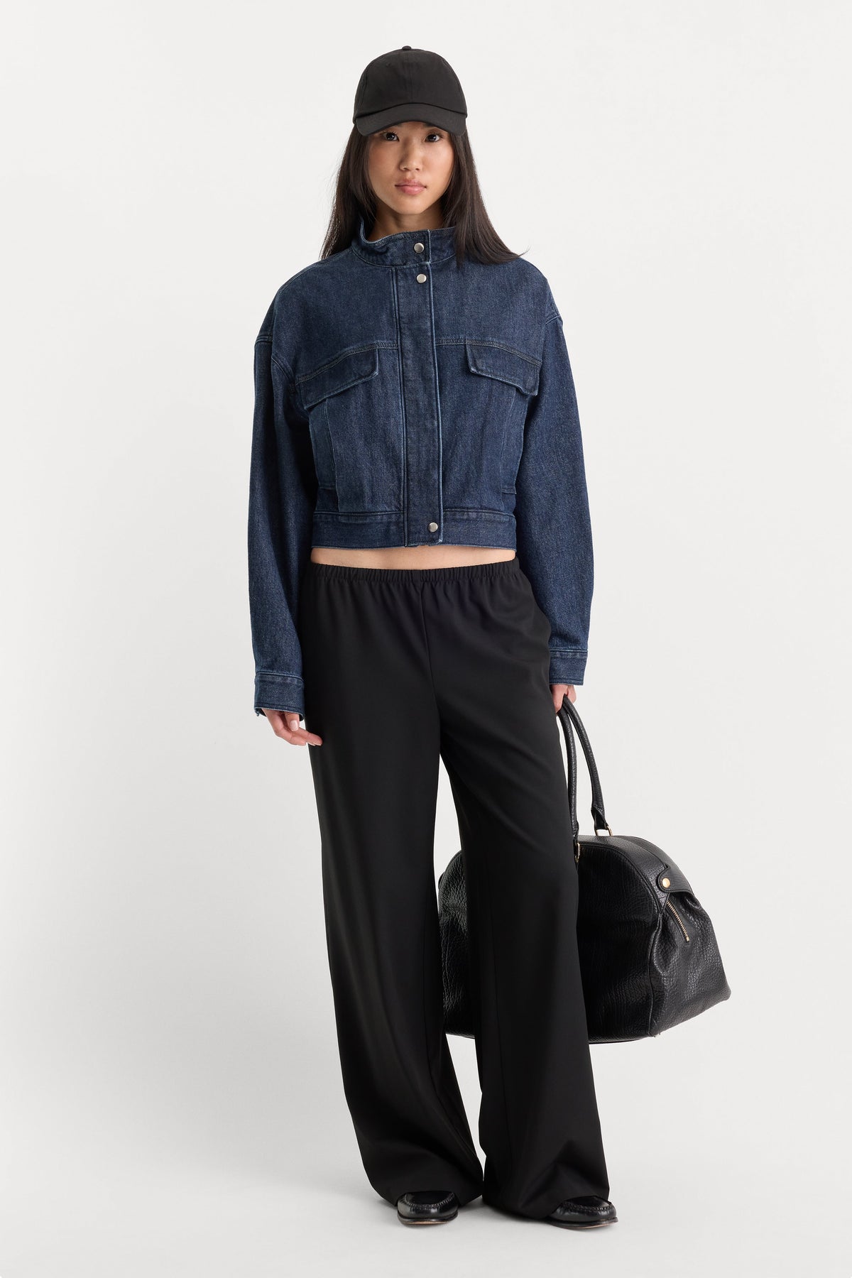 THE DENIM BOMBER JACKET QUIRKY
