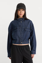 THE DENIM BOMBER JACKET QUIRKY