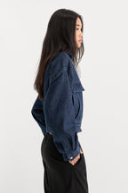 THE DENIM BOMBER JACKET QUIRKY