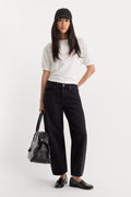 VINTAGE BARREL ANKLE JEANS FLAT TYRE