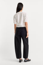VINTAGE BARREL ANKLE JEANS FLAT TYRE
