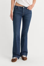 GHOST WAIST LOW RISE BOOTCUT JEANS QUIRK