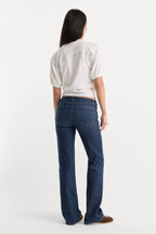 GHOST WAIST LOW RISE BOOTCUT JEANS QUIRK
