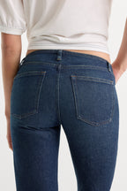 GHOST WAIST LOW RISE BOOTCUT JEANS QUIRK