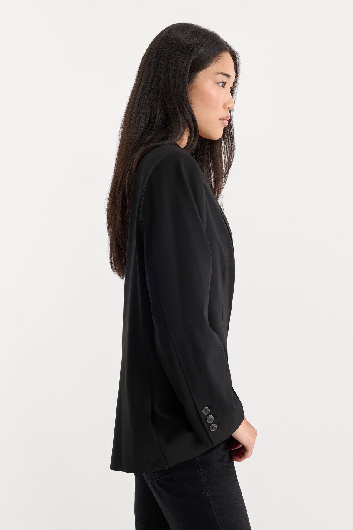 THE OVERSIZED BLAZER BLACK001