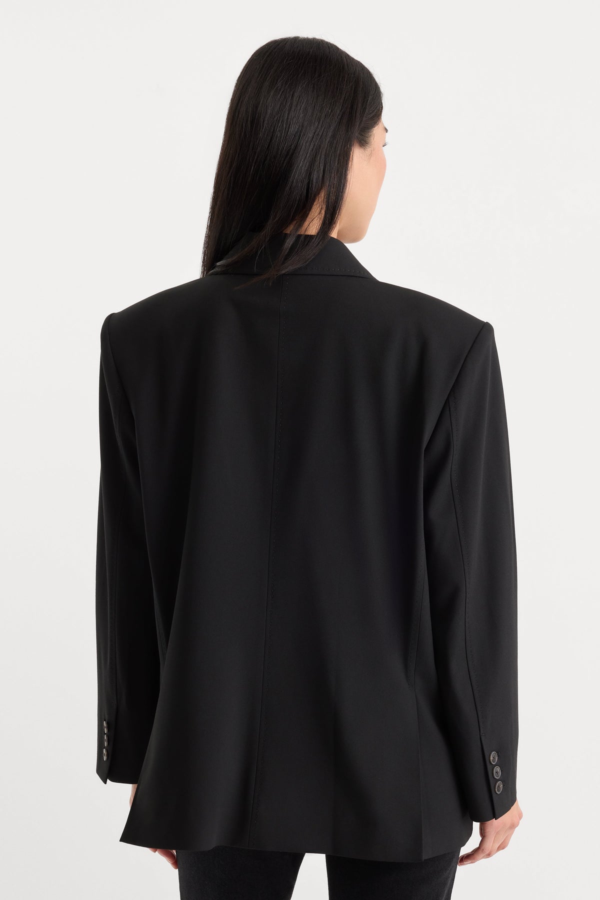 THE OVERSIZED BLAZER BLACK001