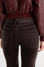GOOD LOW RISE BOOTCUT CORDUROY PANT ESPRESSO