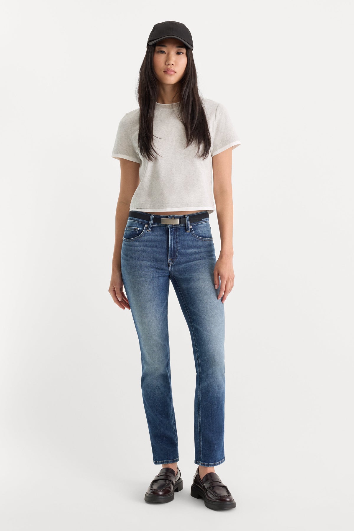 MID RISE CIGARETTE JEANS NEWCREST