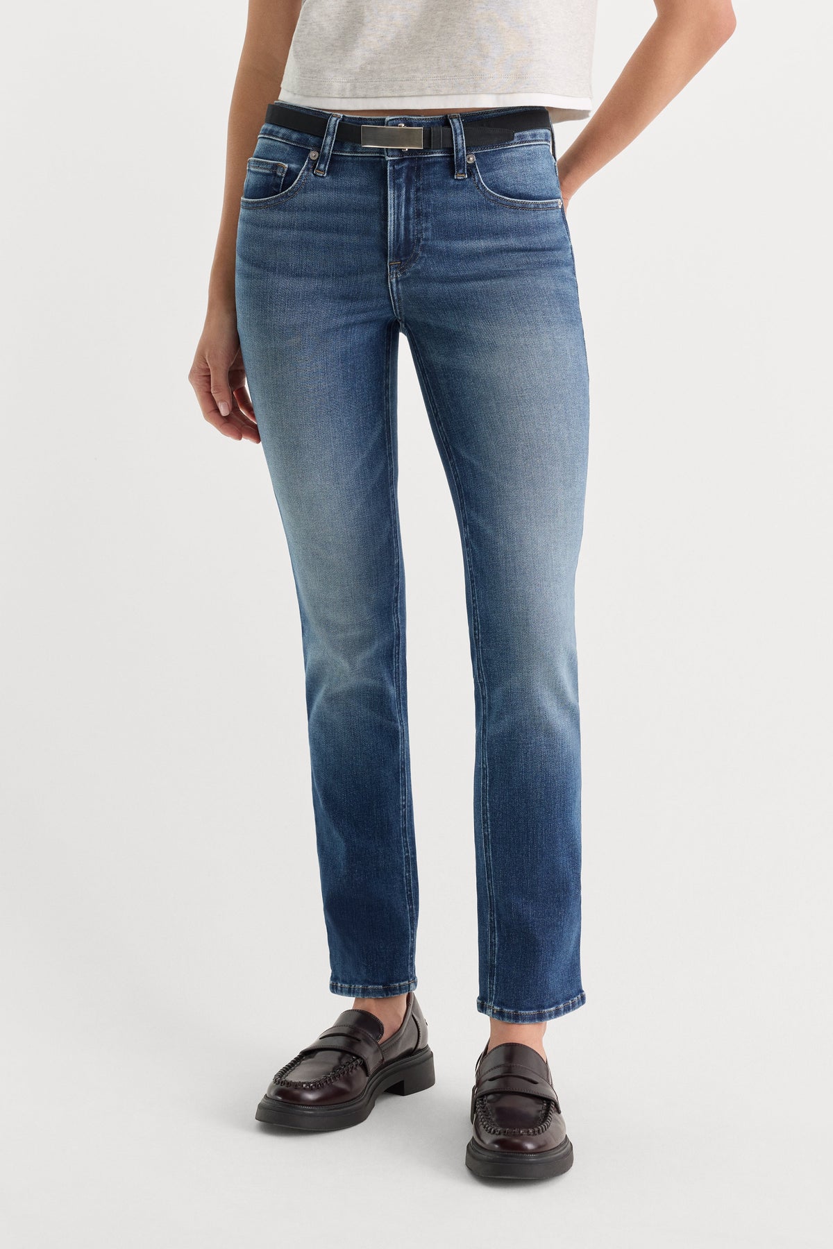 MID RISE CIGARETTE JEANS NEWCREST
