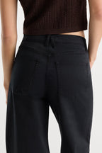 TWILL VINTAGE WIDE PANT BLACK