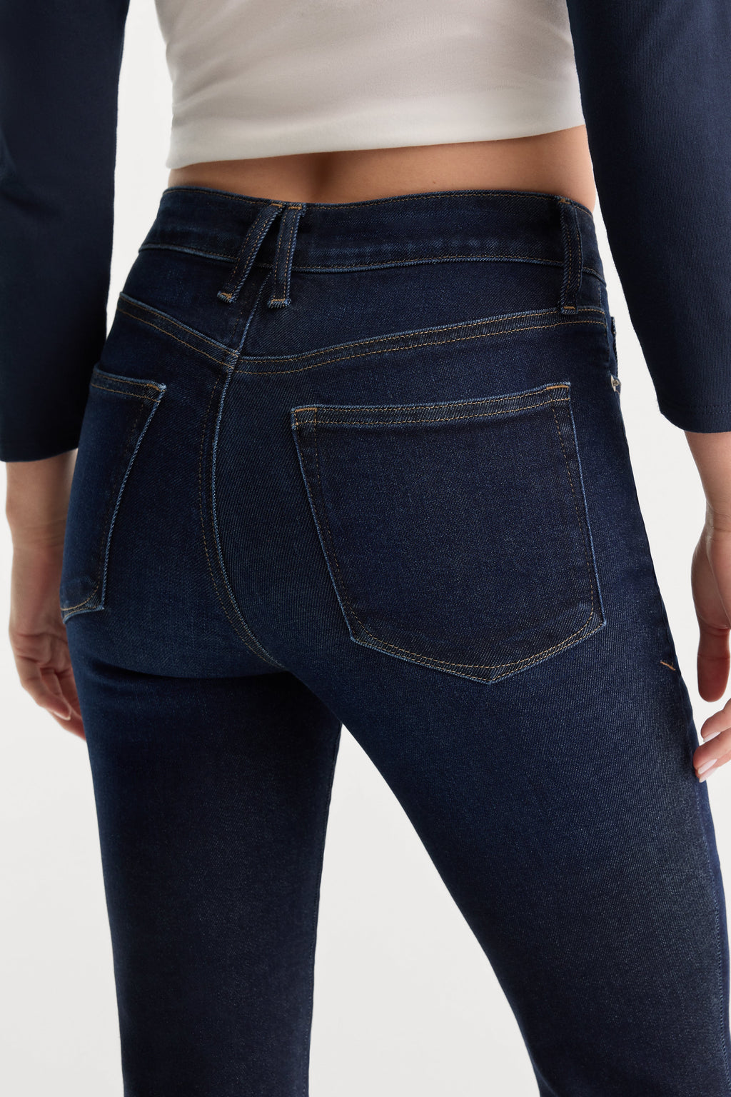 GOOD LEGS FLARE JEANS INDIGO1308