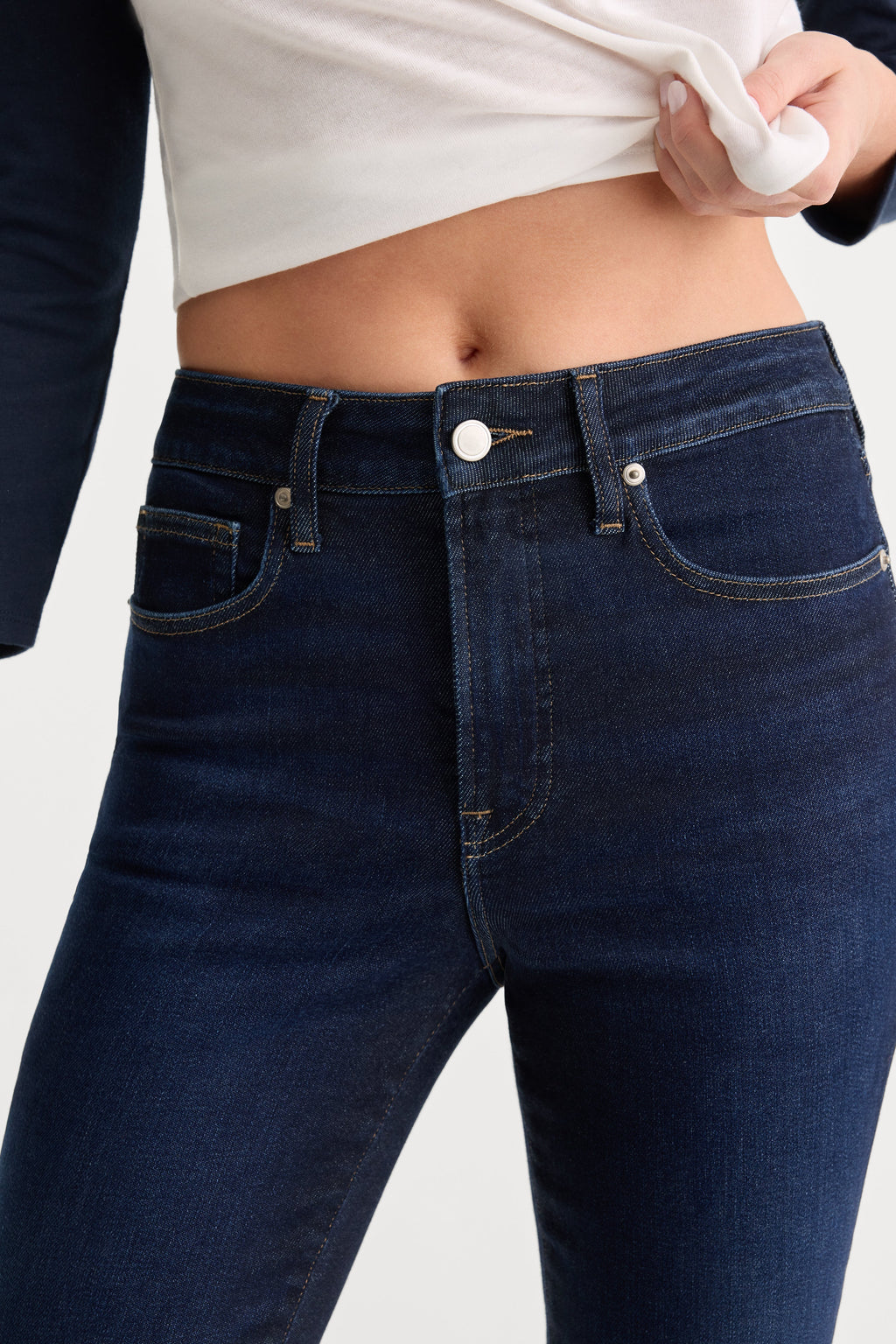 GOOD LEGS FLARE JEANS INDIGO1308
