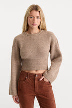 THE CHUNKY KNIT SWEATER DUSK