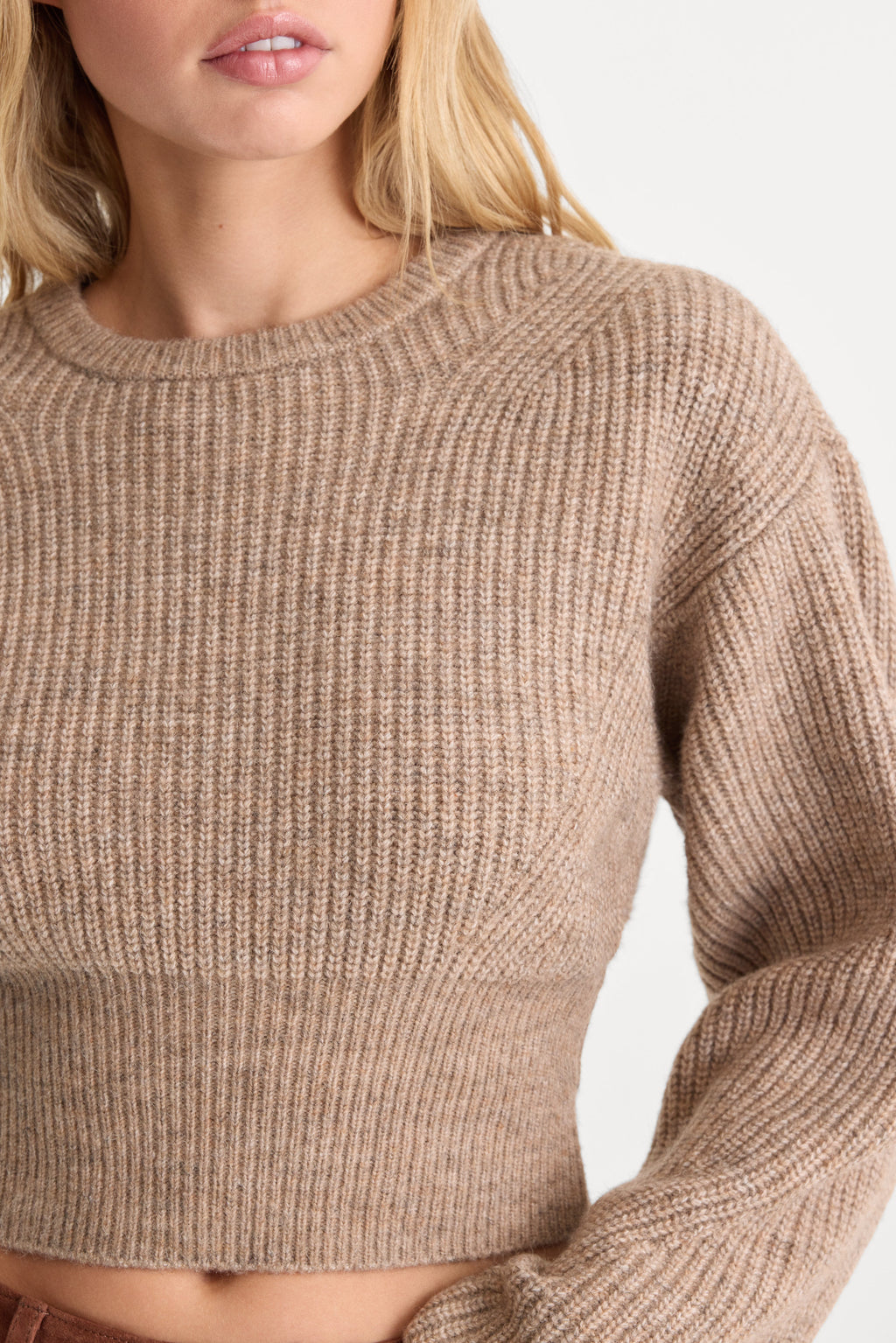 THE CHUNKY KNIT SWEATER DUSK
