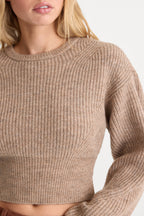 THE CHUNKY KNIT SWEATER DUSK