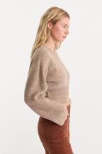 THE CHUNKY KNIT SWEATER DUSK