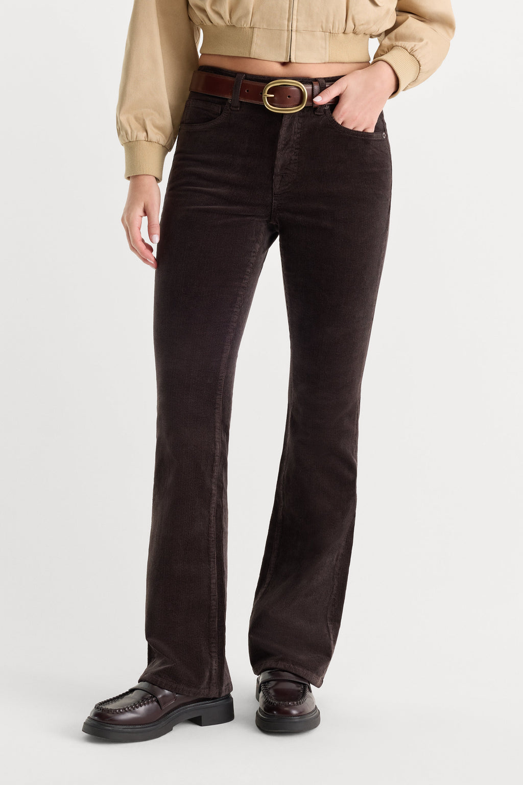 GOOD CLASSIC BOOTCUT CORDUROY PANT ESPRESSO