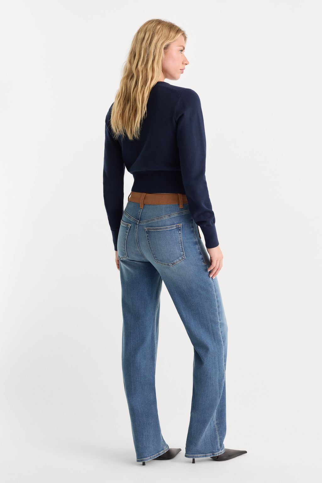 GOOD TRUE STRAIGHT JEANS CREST