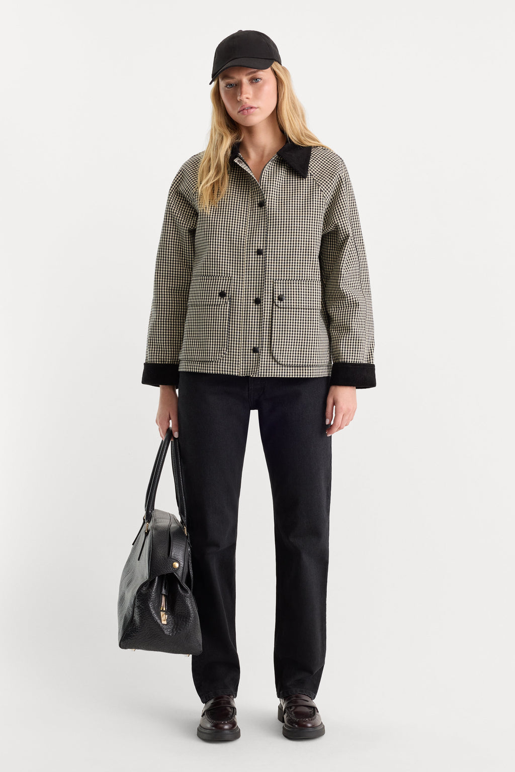 THE HERITAGE JACKET BLACK CHECK