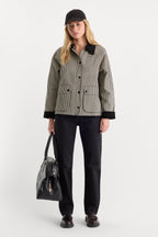 THE HERITAGE JACKET BLACK CHECK