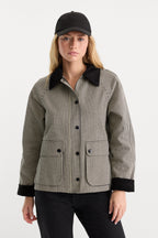 THE HERITAGE JACKET BLACK CHECK