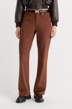 BETTER THAN SUEDE GOOD CLASSIC BOOTCUT PANT CAFE CLAY