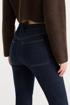 ALWAYS FITS PATCH POCKET GOOD CLASSIC BOOTCUT JEANS DENETHICBLUE04