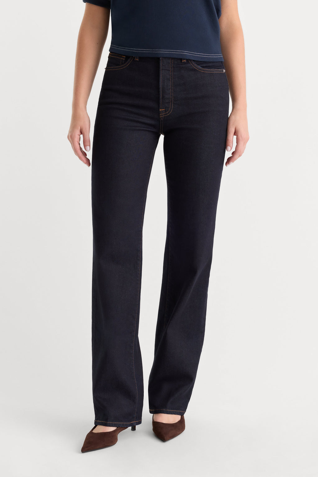 GOOD TRUE STRAIGHT JEANS RINSE