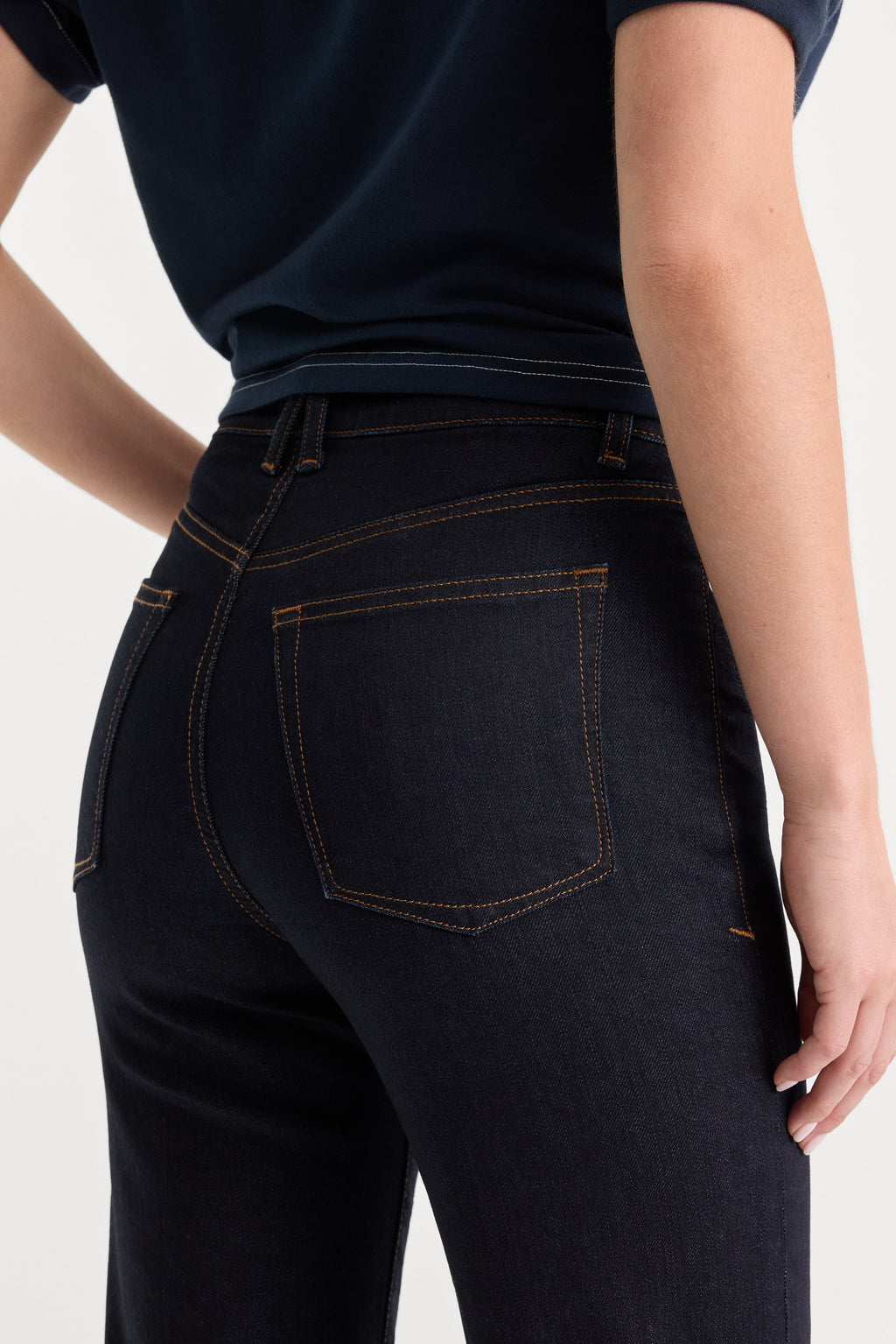 GOOD TRUE STRAIGHT JEANS RINSE
