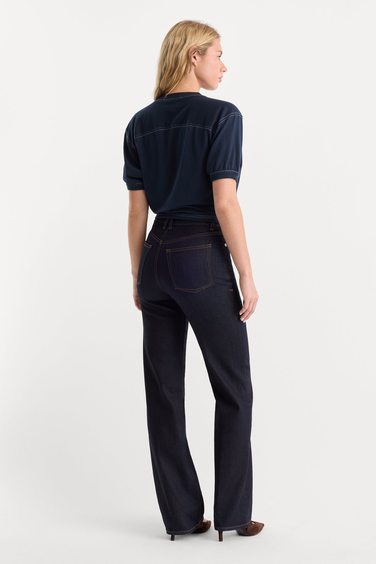 GOOD TRUE STRAIGHT JEANS RINSE