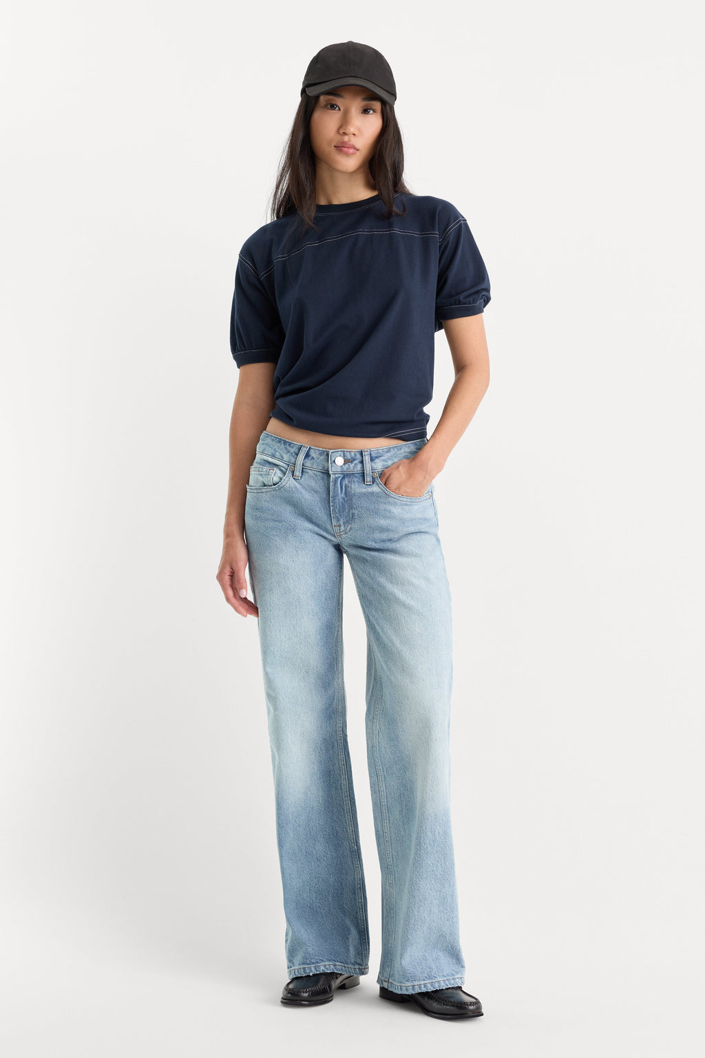 VINTAGE LOW LOOSE JEANS VALE