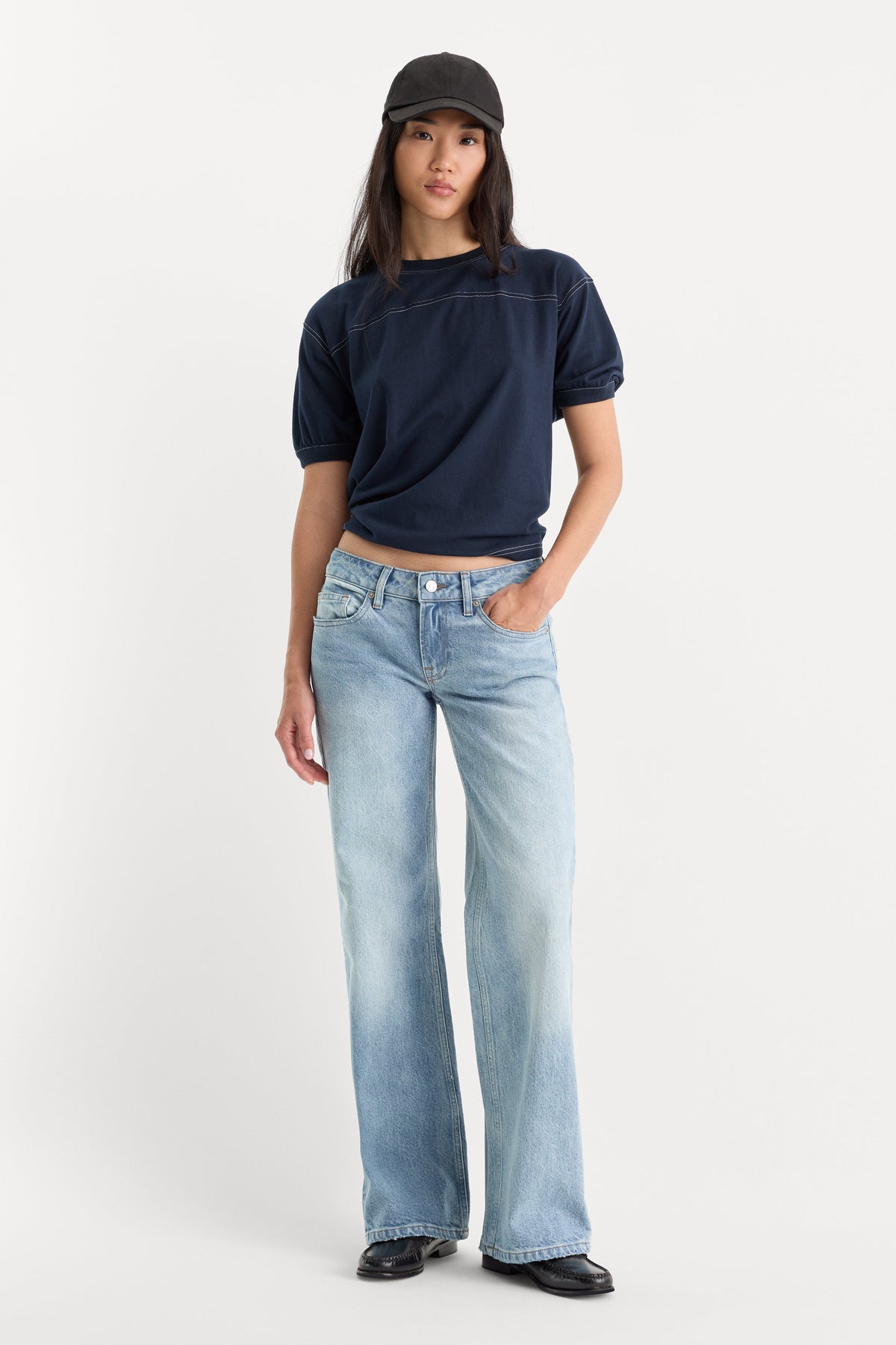VINTAGE LOW LOOSE JEANS VALE