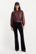VELVET GOOD LEGS FLARE PANT BLACK