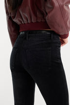 VELVET GOOD LEGS FLARE PANT BLACK
