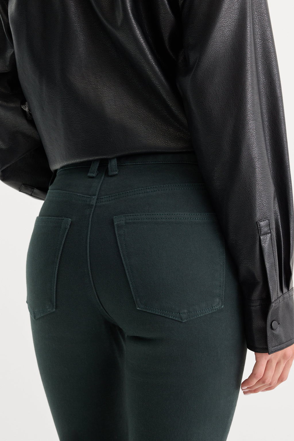 GOOD CLASSIC BOOTCUT JEANS FOREST GREEN