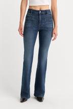 GOOD PETITE FLARE JEANS LYRICAL