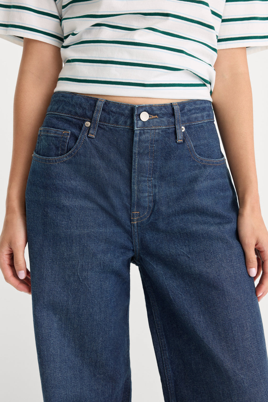 VINTAGE WIDE JEANS QUIRK