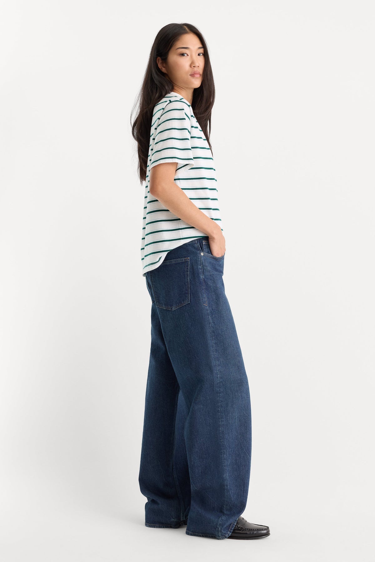 VINTAGE WIDE JEANS QUIRK