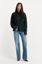 THE CRINKLE EASY SHIRT FOREST PLAID