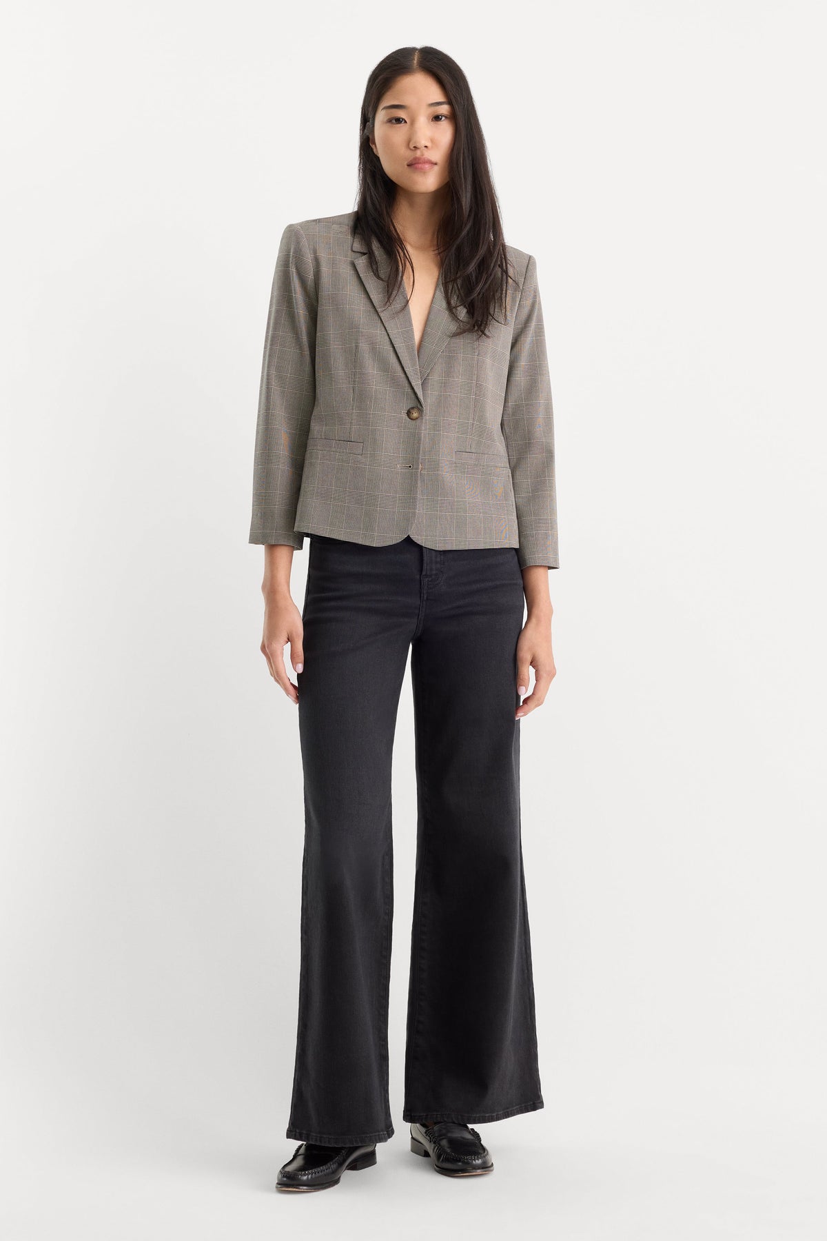 GOOD WAIST PALAZZO ANKLE JEANS TYRE