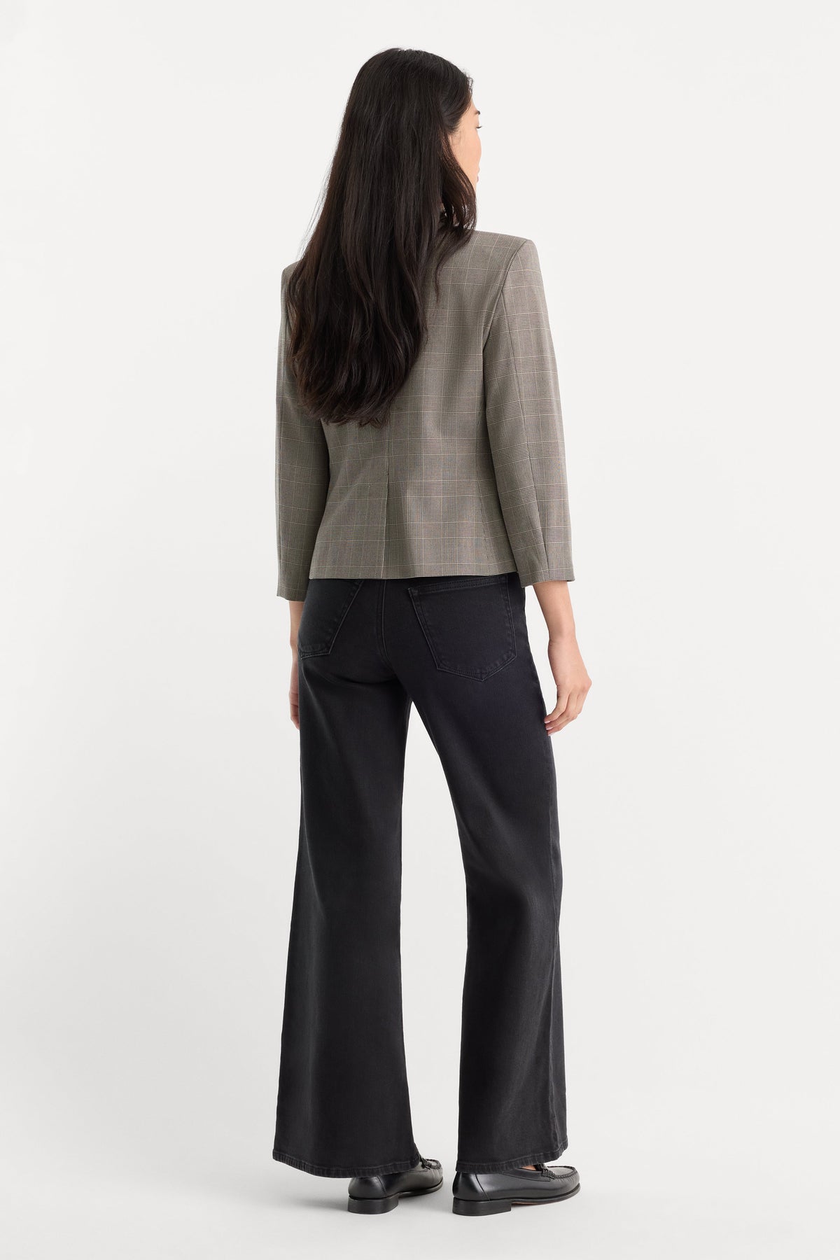GOOD WAIST PALAZZO ANKLE JEANS TYRE