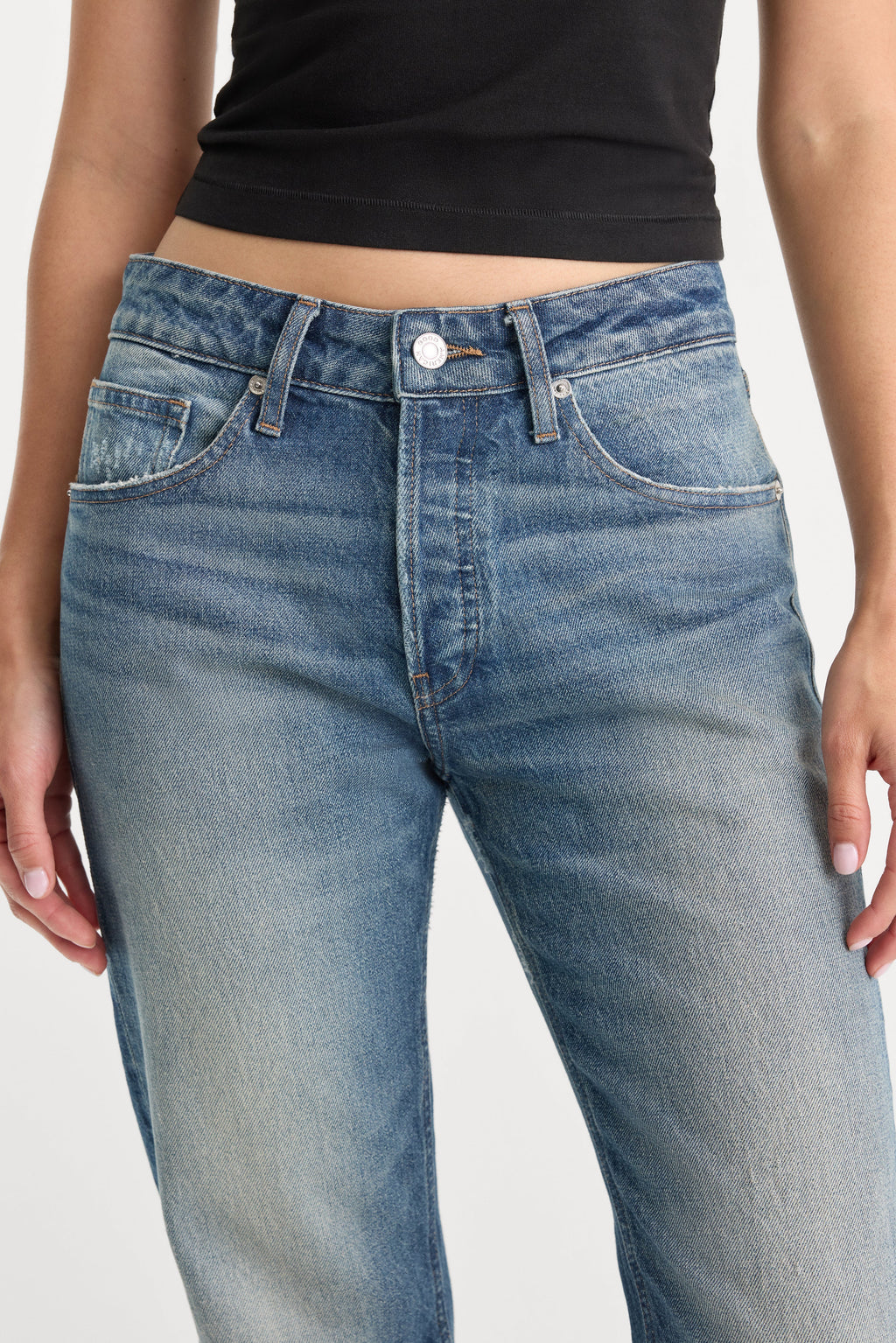 VINTAGE STRAIGHT JEANS INDIGO1282