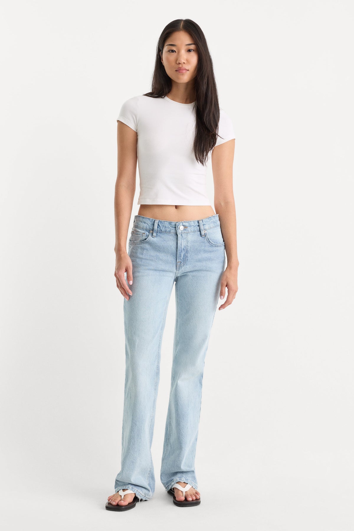 VINTAGE LOW RISE BOOTCUT JEANS INDIGO1220