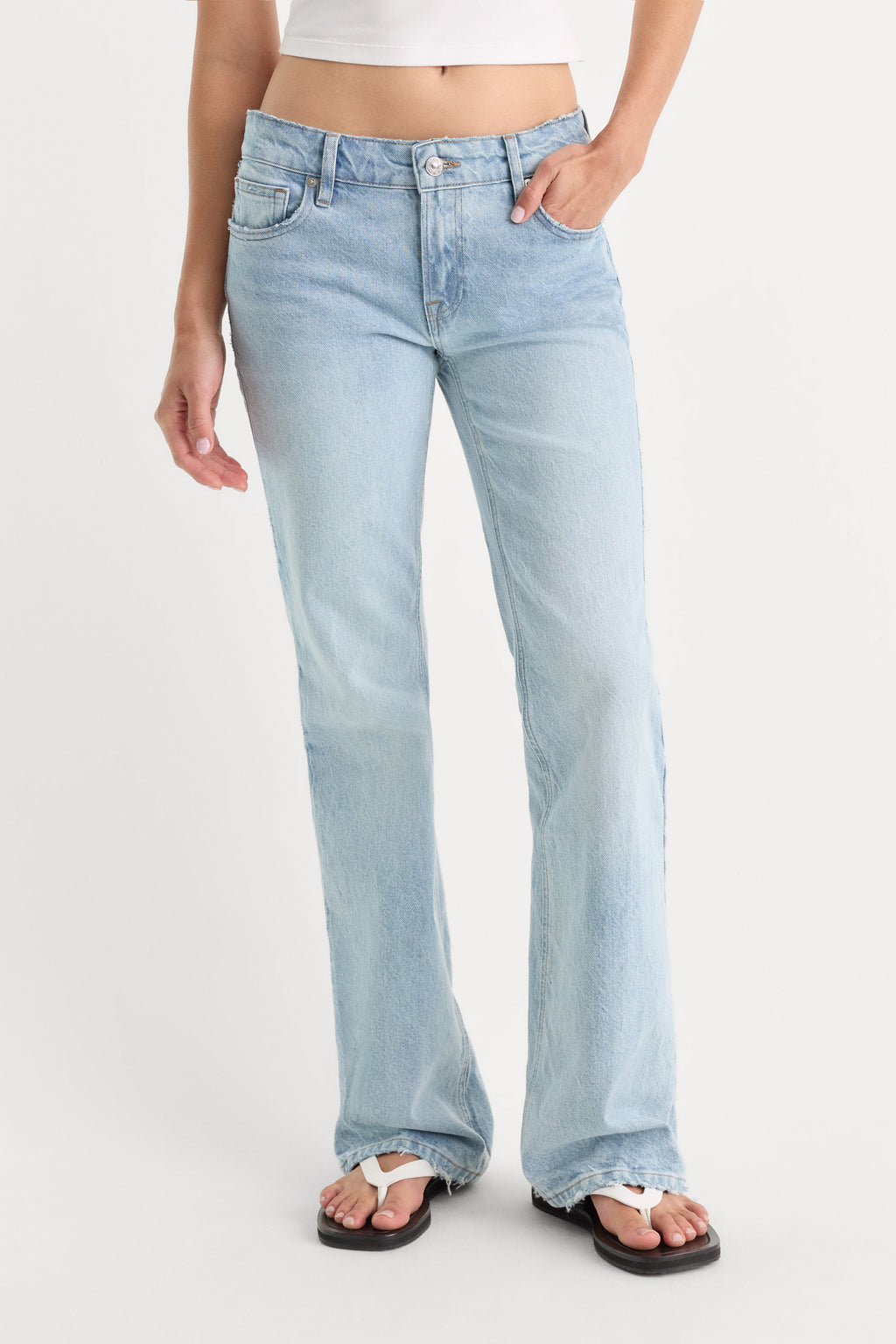 VINTAGE LOW RISE BOOTCUT JEANS INDIGO1220