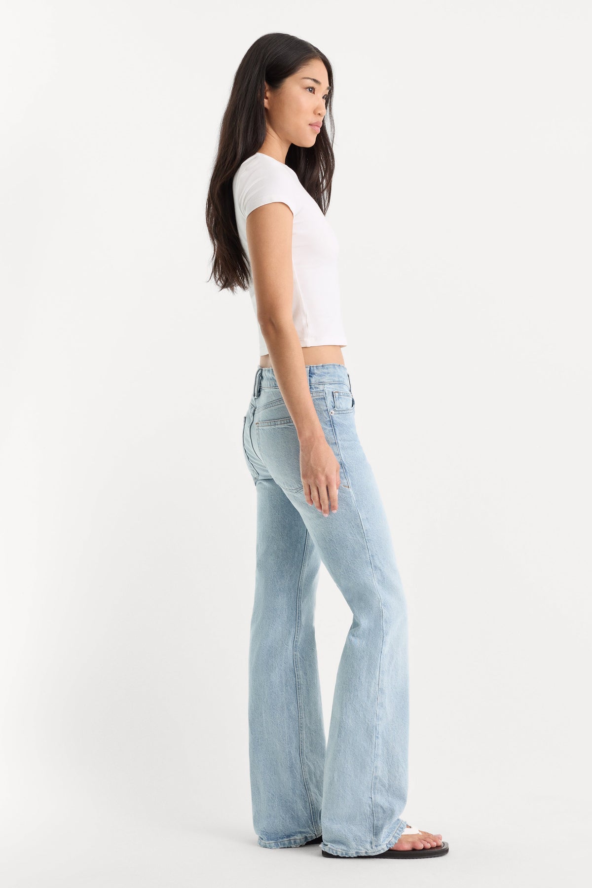 VINTAGE LOW RISE BOOTCUT JEANS INDIGO1220