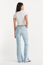 VINTAGE LOW RISE BOOTCUT JEANS INDIGO1220