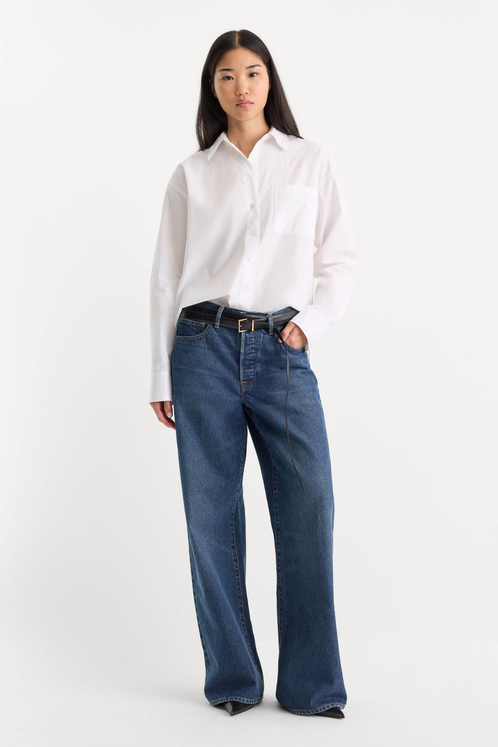VINTAGE LOW SLUNG BAGGY JEANS TRACE
