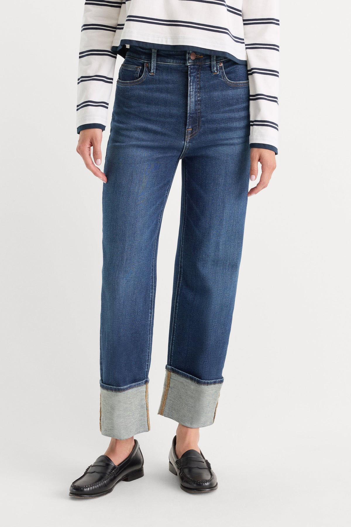 GOOD TRUE STRAIGHT JEANS INDIGO1230