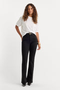 ALWAYS FITS GOOD CLASSIC BOOTCUT JEANS BLACK001