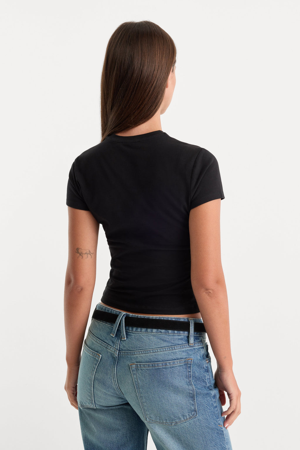 THE BABY TEE BLACK